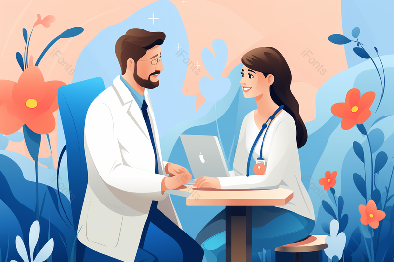 医疗健康医生给病人看病插画,插画/手绘图,插画/手绘图库,插画/手绘图下载,插画/手绘